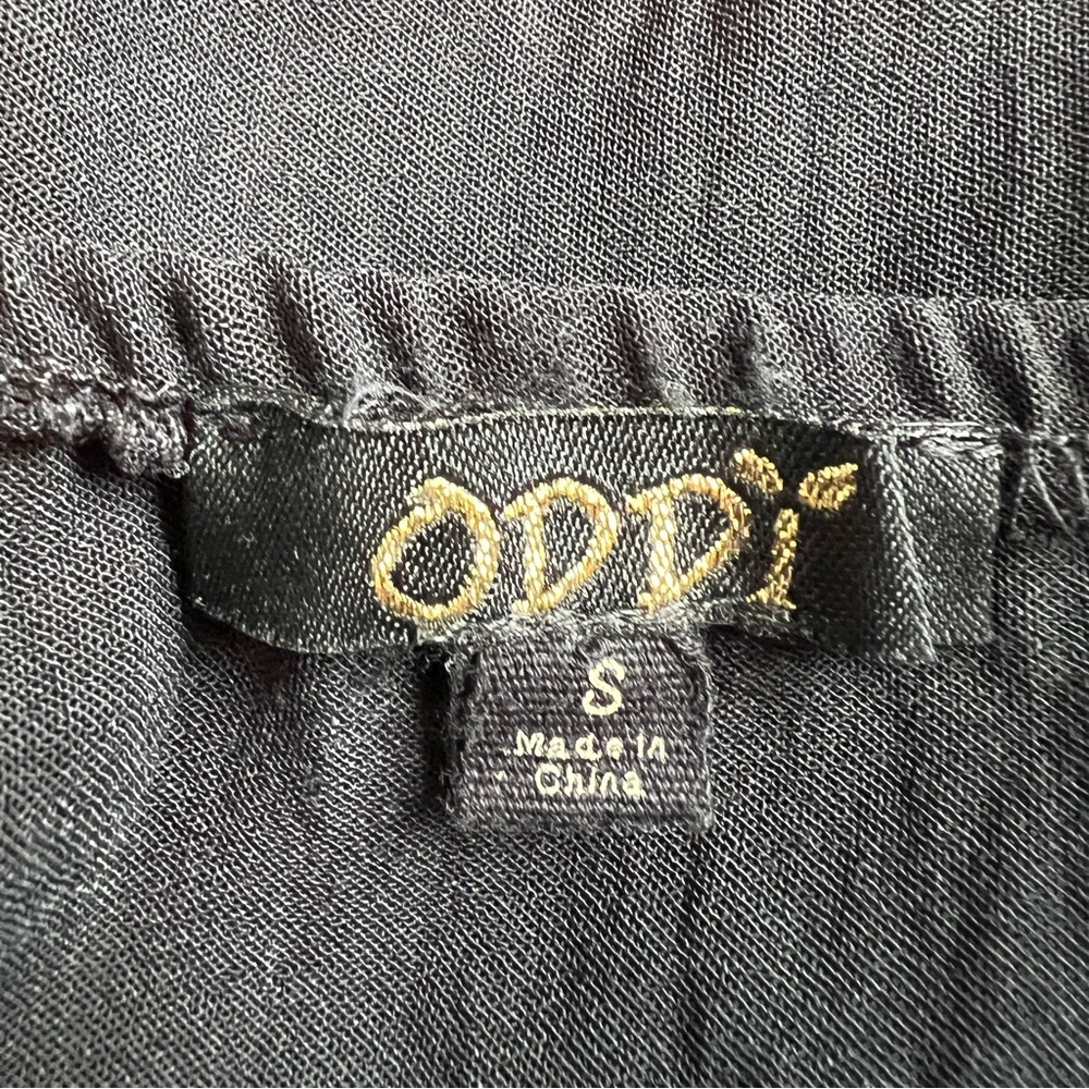 Black ODDY Ruffle Dress - Picture 7 of 9